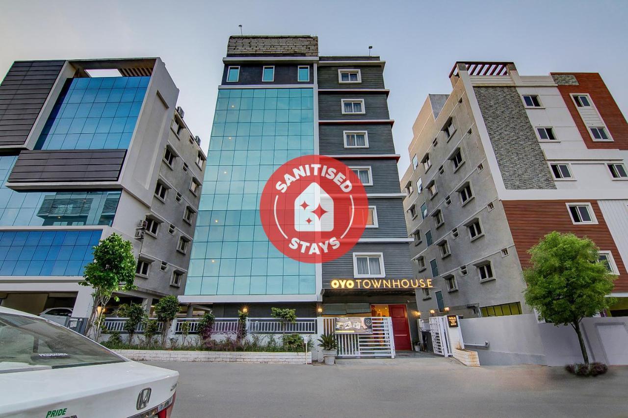 Oyo Townhouse 034 -Halcyon Hitech City Road Hyderabad Exterior foto